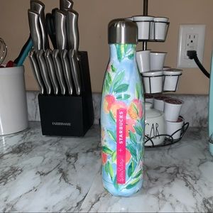 Lilly Pulitzer + starbucks swell water bottle